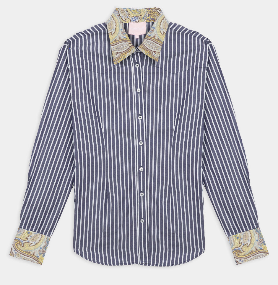 LL Signature Fit: Ivy Pinstripe Paisley