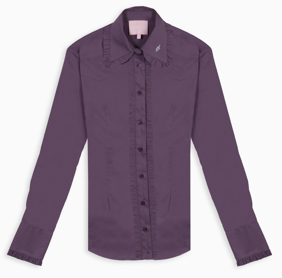 LL Signature Fit: Plum Purple Frill
