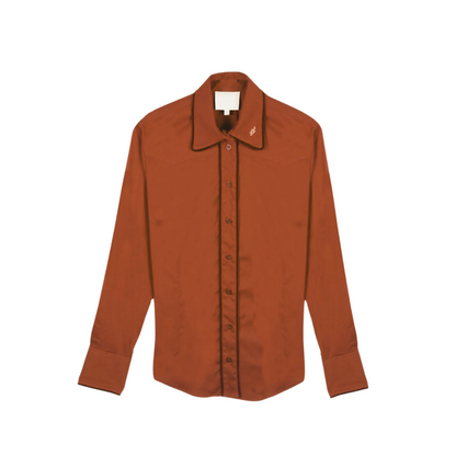 Velvet Ember Traditional Shirt