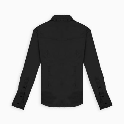 LL Signature Fit: Black Betty Frill Shirt