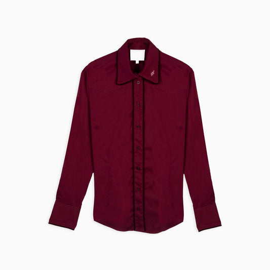 Velvet Merlot Traditional Shirt
