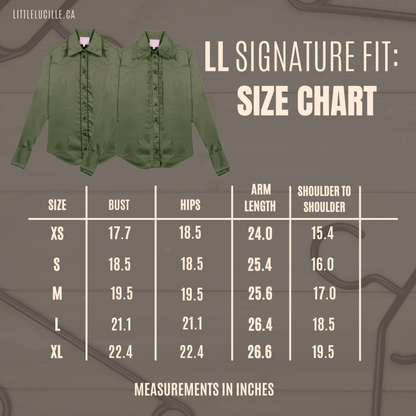 LL Signature Fit: White Frill